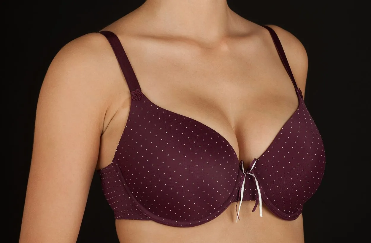 Pijama Burdeos Invierno - pijamas artesanal